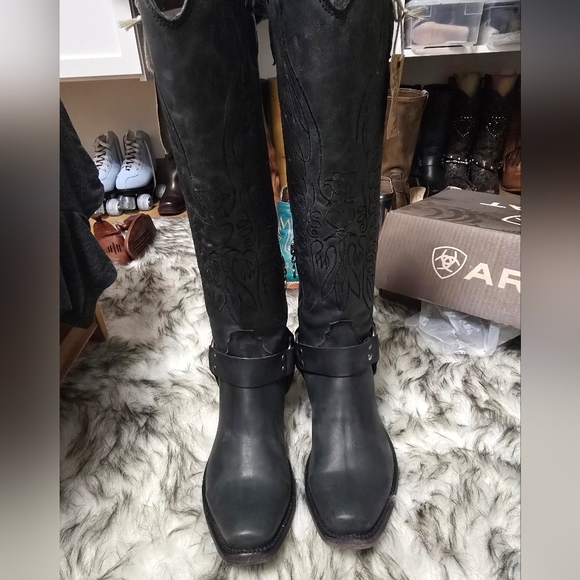 Liberty Black Tall Boots - Picture 2 of 6